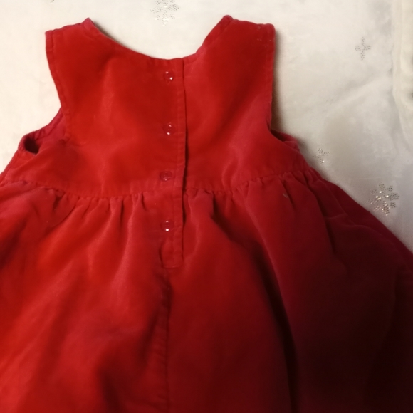 Red Velvet Smock - Picture 7 of 7